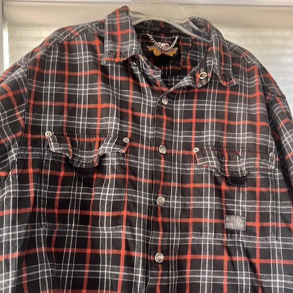 Harley-Davidson Other - Harley-Davidson Plaid Flannel